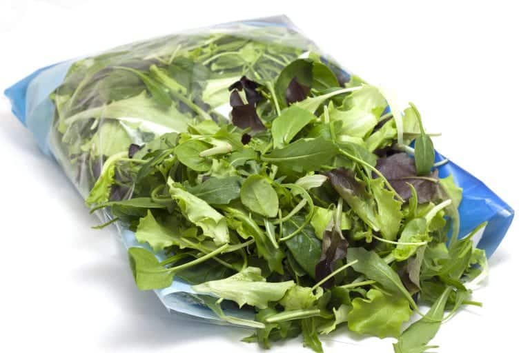 Exotic mixed lettuce bag 500g M Hughes Wholesaler